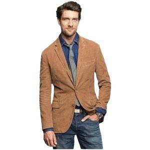 J. Crew | Vintage Cord Tan Brown Corduroy Blazer Jacket